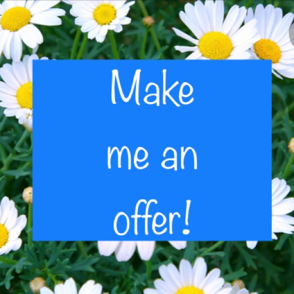 Reasonable offers welcome!